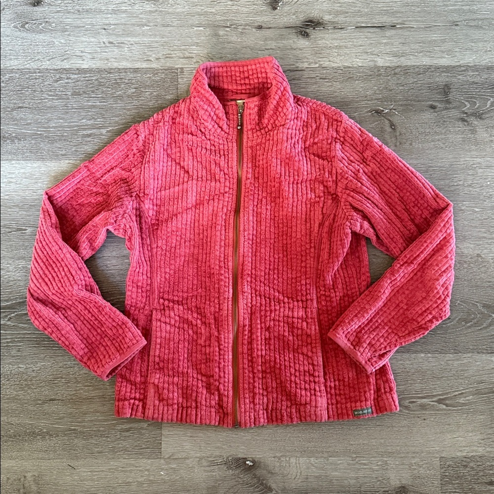 Woolrich Womens Full Zip Corduroy Jacket, size medium